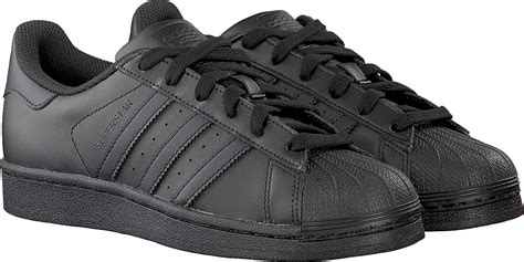 adidas superstar dames zwart|adidas superstar sneakers.